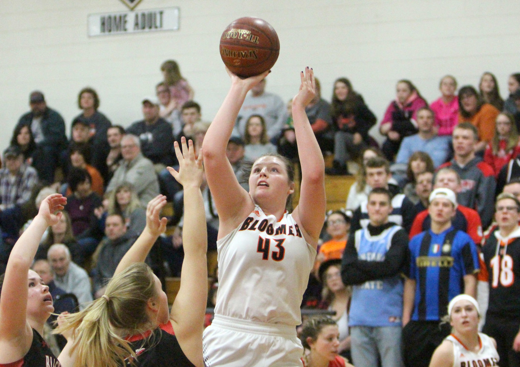 Baldwin-Woodville at Bloomer girls basketball 2-22-19
